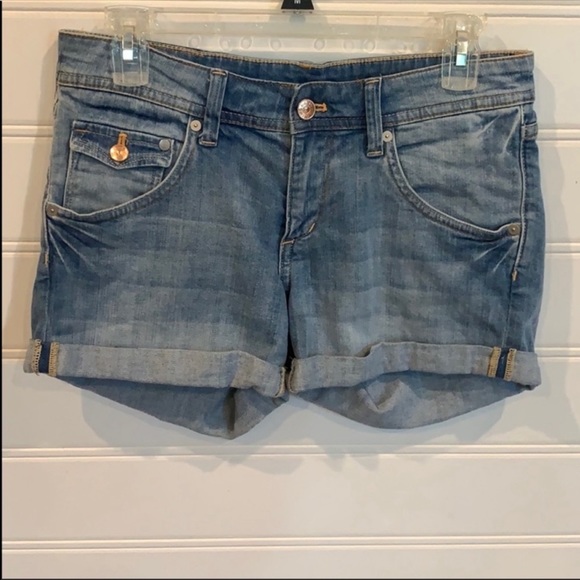H&M Pants - H&M denim cuffed shorts